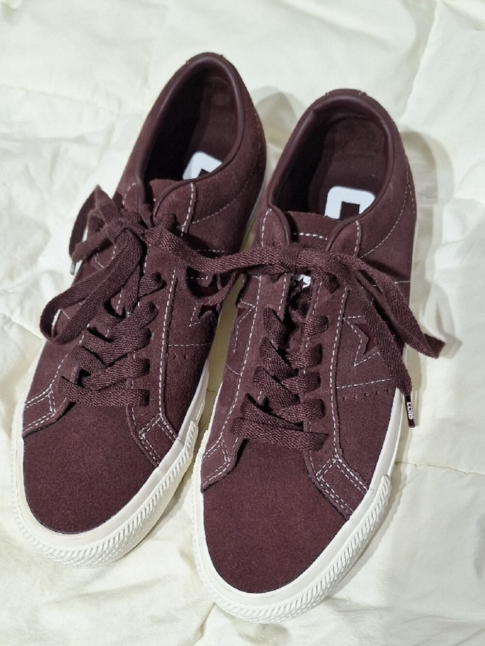 Converse Unisex Sneakers In Suede Burgundy Coloring - Picture 10 of 10